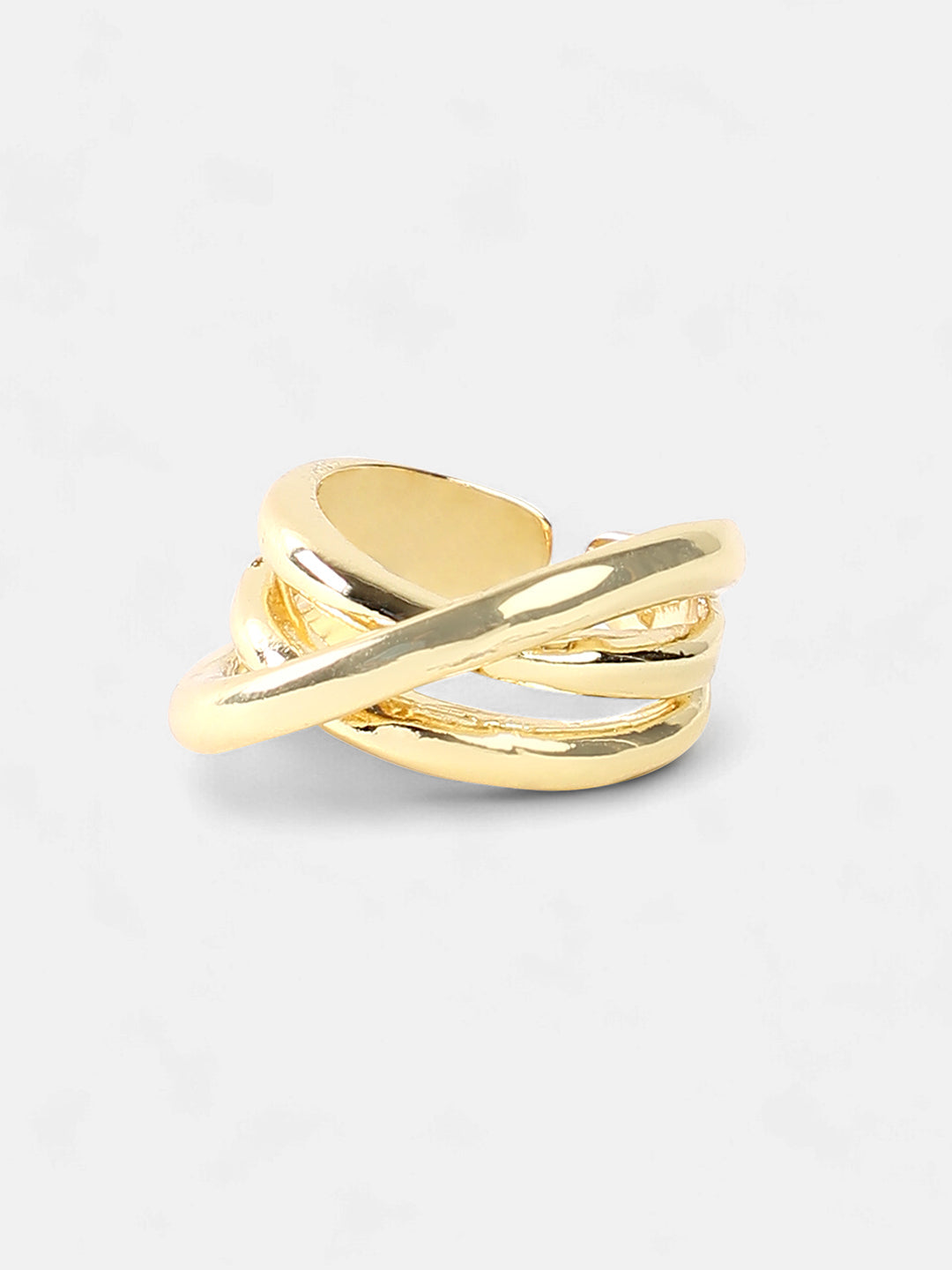 The Loop Finger Ring - California Gold-SOHIRG6134