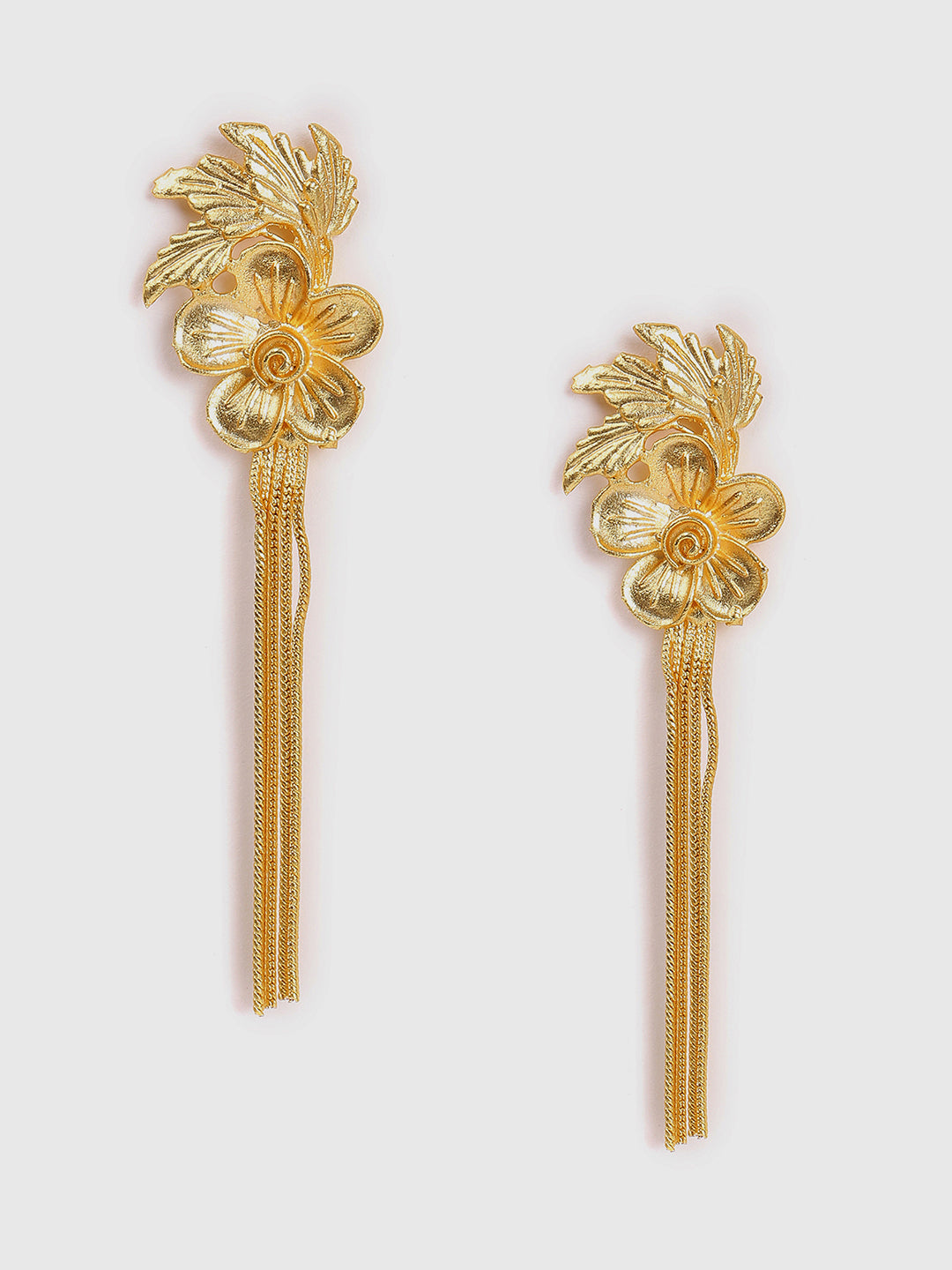 Gold-Plated Contemporary Jewellery Set