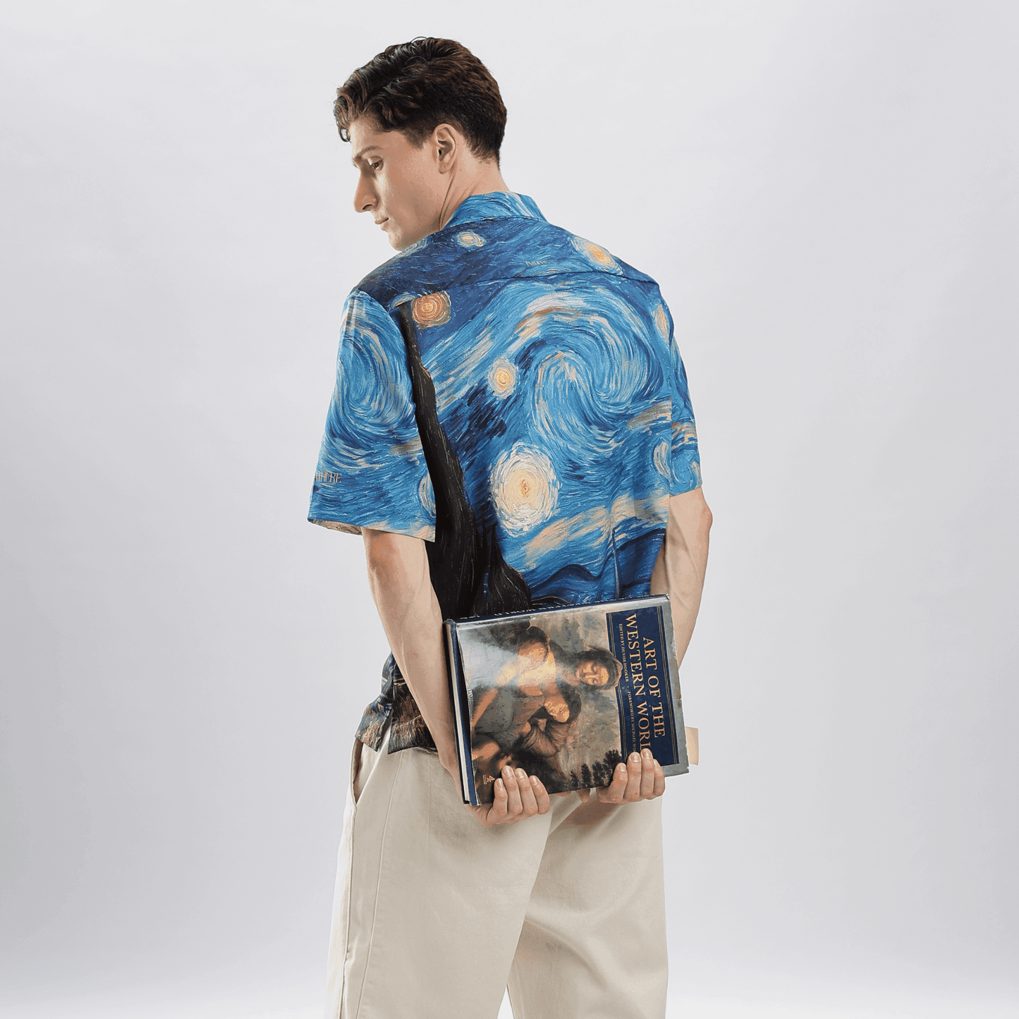 Starry Nights Resort Collar Shirt