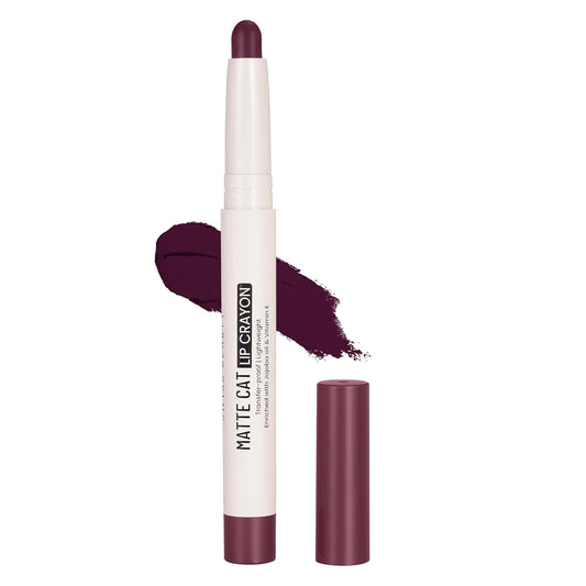 Swiss Beauty Mattecat Lipcrayon - 25 Wicked Wine 1.3 GRAM