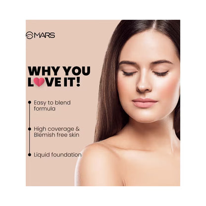 MARS FOUNDATION HIGH COVERAGE FORMULA - 02 40 ml