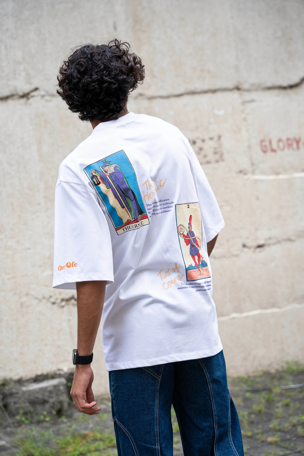 Tarot Cards Oversized T-shirt