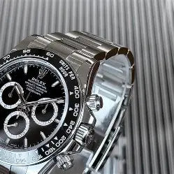 Rolex Cosmograph Daytona Steel Black Dial 126500LN