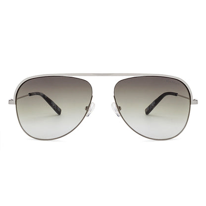 Tommy Hilfiger Silver Full Rim Aviator