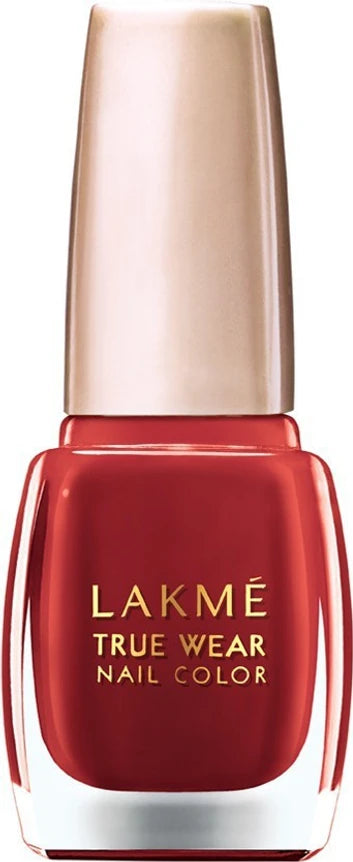 Lakme True Wear Nail Color, Reds & Maroons 404