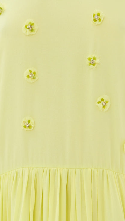 Elina Lime Dress