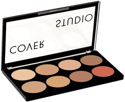 Swiss Beauty Cover Studio Concealer Palette - Multicolor 16 GRAM