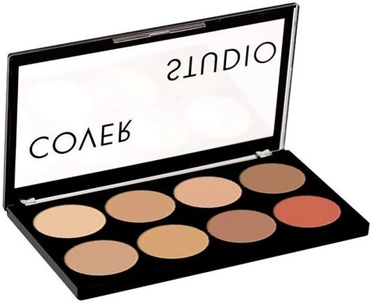 Swiss Beauty Cover Studio Concealer Palette - Multicolor 16 GRAM