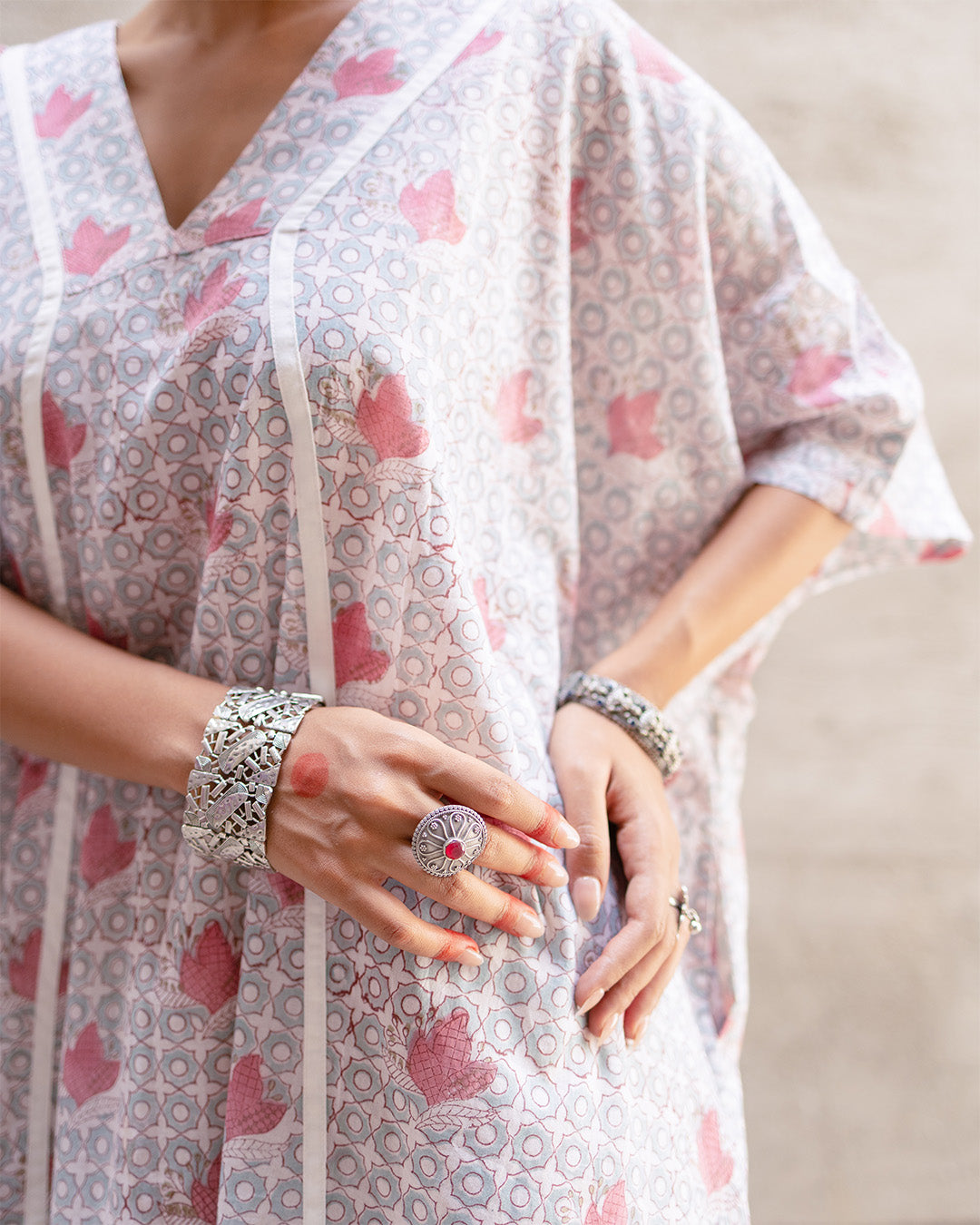 Rosy Dawn Kaftan