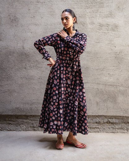 Raat Rani Flow Dress