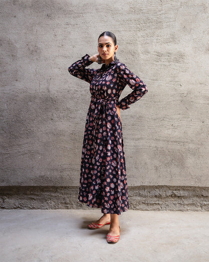 Raat Rani Flow Dress
