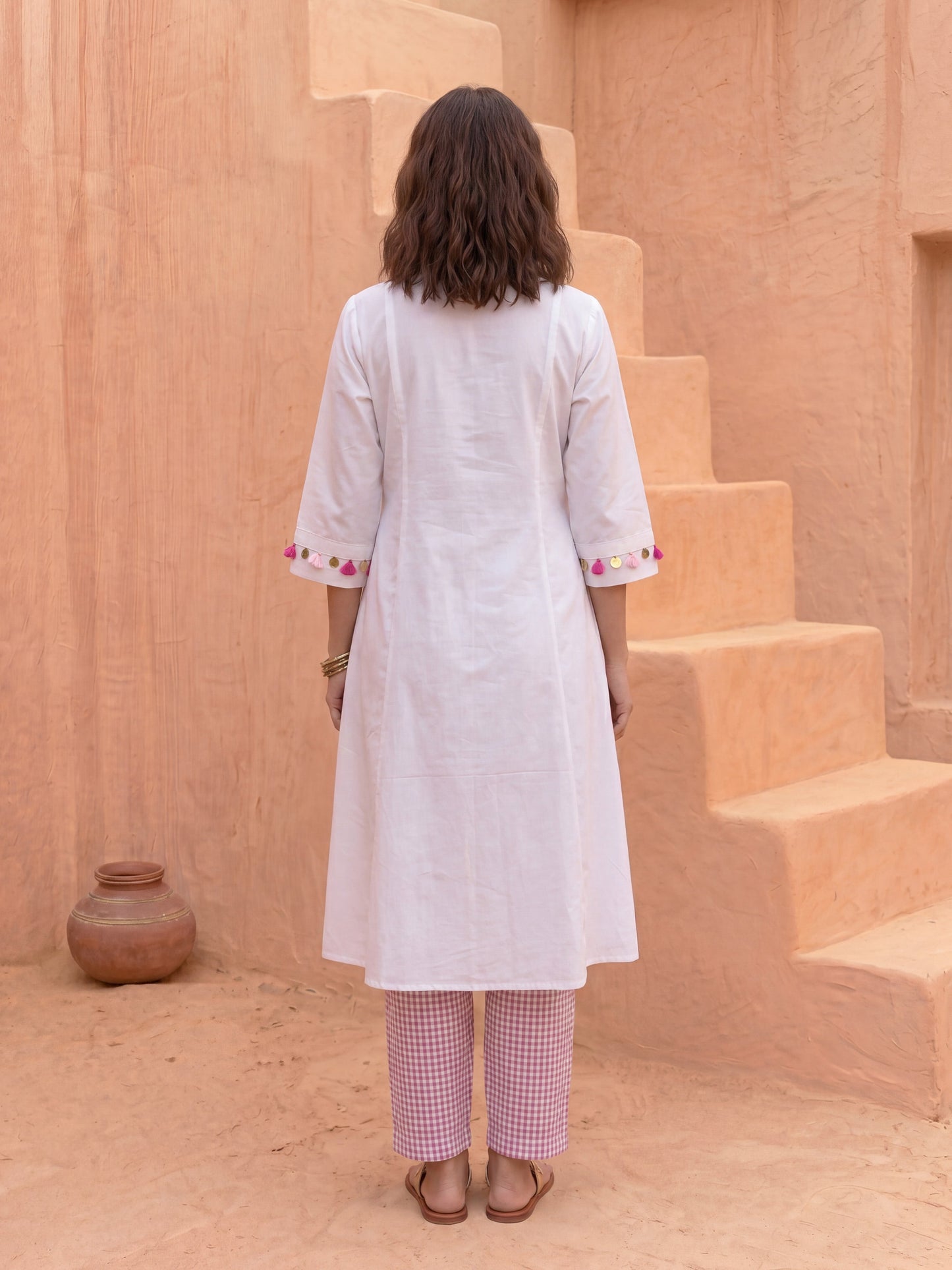 CANDY CUFF KURTA SET