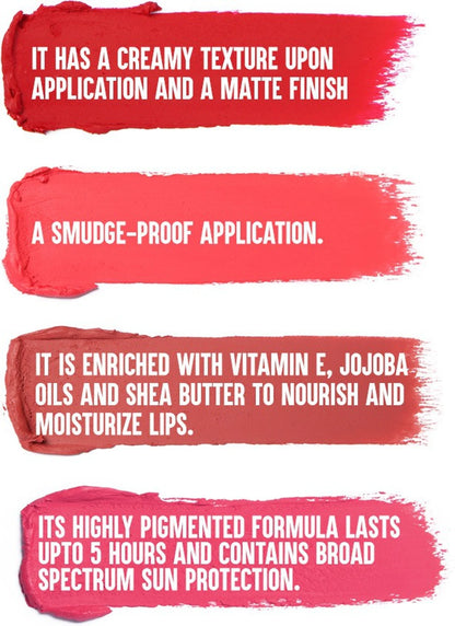Colorbar Velvet Matte Lipstick - Thrilling Pink 61 4.2 g