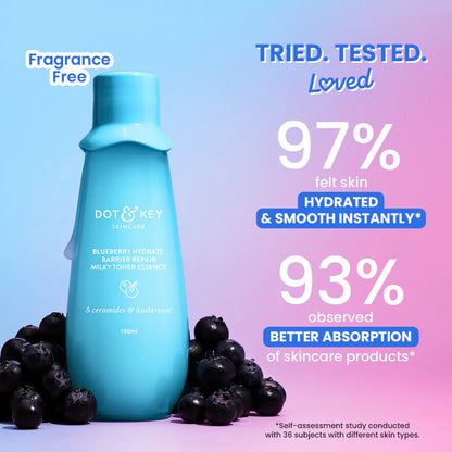 DOT & KEY Blueberry Hydrate Barrier Repair Toner - 150ml