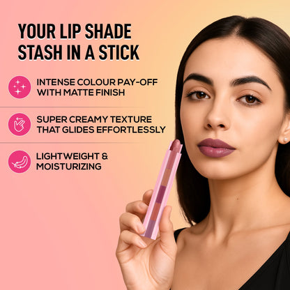 Renee STASH IN A STICK Lipstick - Multicolor 7.5 g