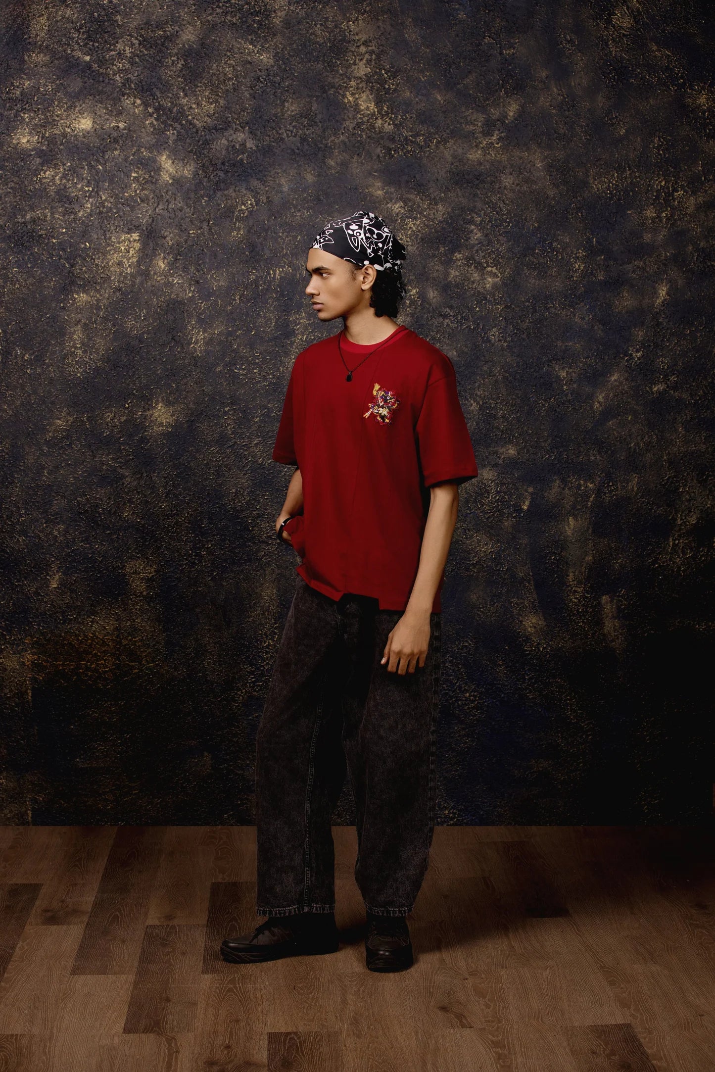 Xolotl Oversized T-shirt Maroon