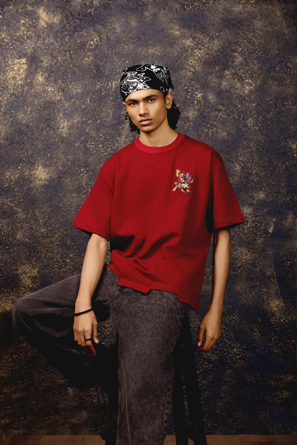 Xolotl Oversized T-shirt Maroon