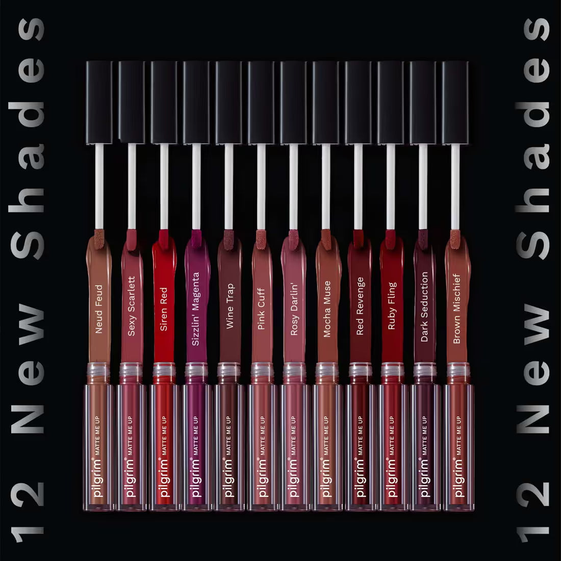 Pilgrim Matte Me Up Liquid Lipstick Rosy Darlin'-21 3 MILLI_LITRE