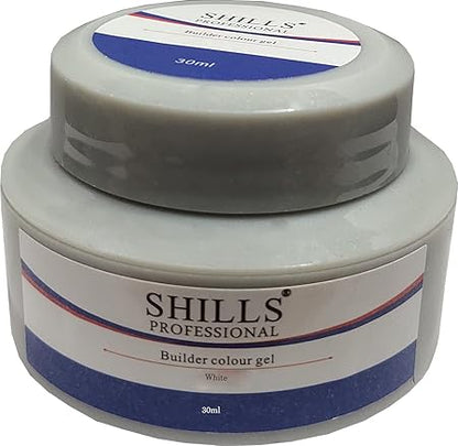 SHILLS PROFESSIONAL Builder Colour Gel - White 30 MILLI_LITRE