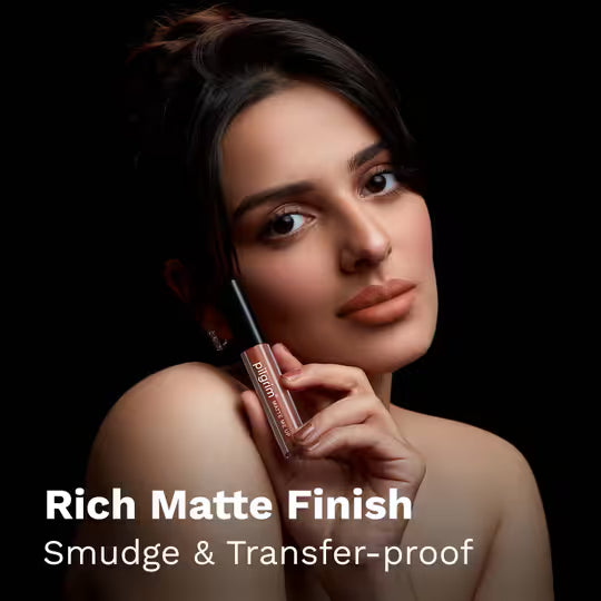 Pilgrim Matte me up liquid lipstick mocha muse 22 (3 MILLI_LITRE)