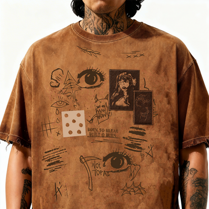 Cryptic canvas tee FLYAF